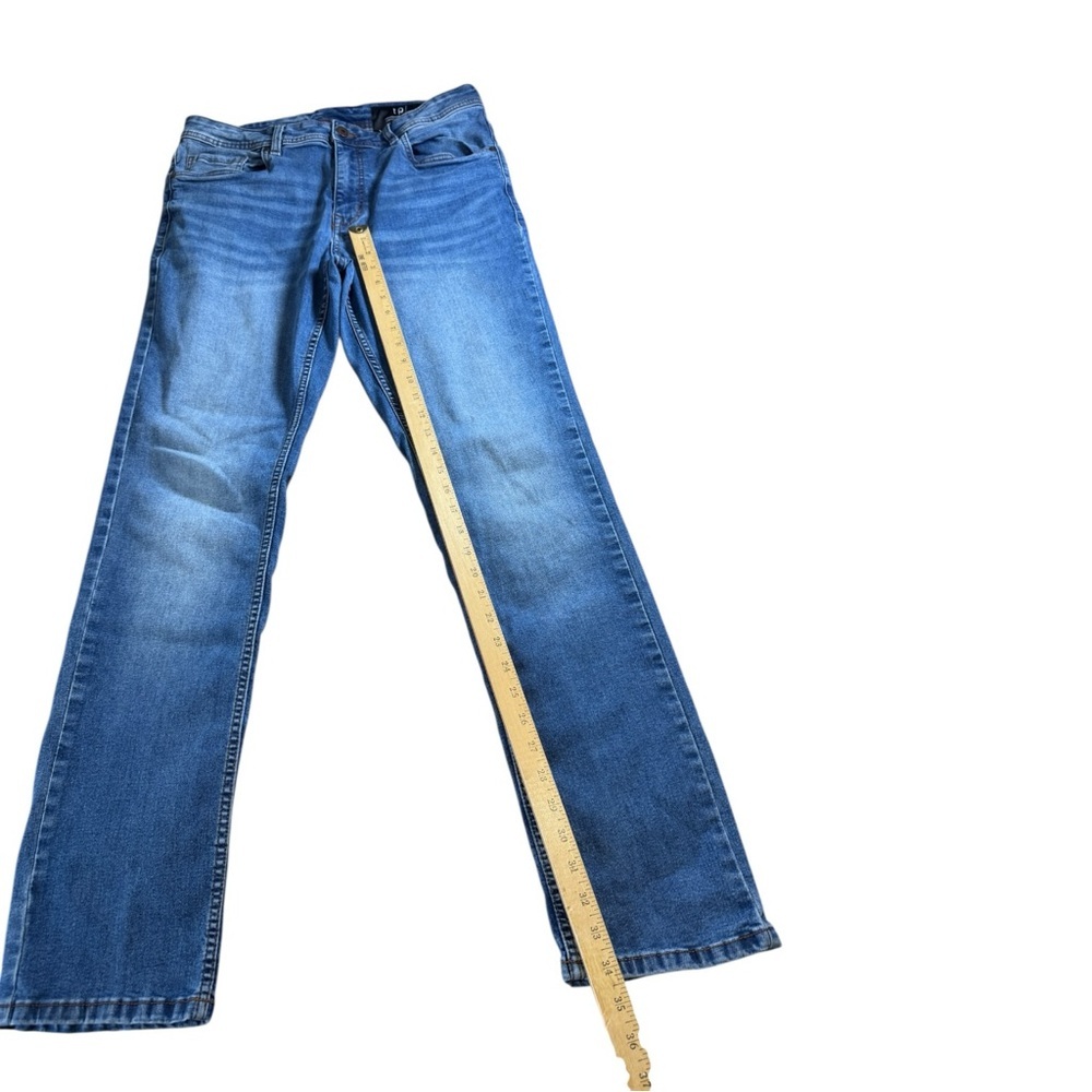The Perfect Jean NYC Slim Thick Jeans Mens 34x34 Blue Skinny Stretch Denim TPJ - Picture 8 of 9